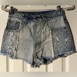 Carmar Los Angeles Light Blue Distressed Jean Shorts 24/00